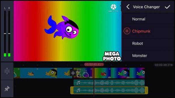 How to make preview 2 effects KineMaster and megaphoto