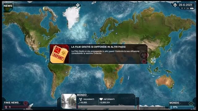 Plague Inc Evolved : Fake News (Vittoria) смотреть онлайн