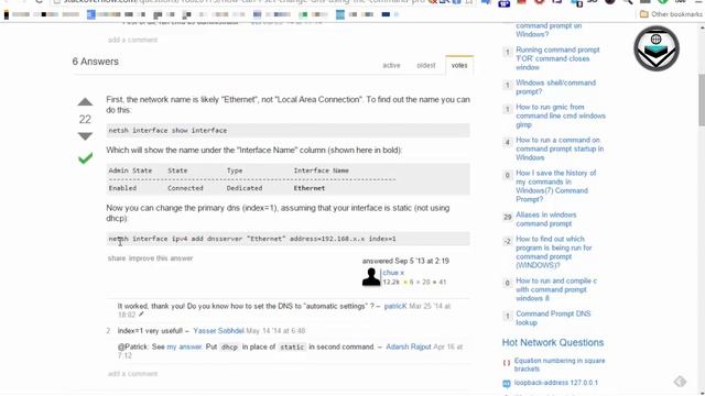 Changing DNS in Windows 10 if the Setting is Greyed Out (Using Command line) [Subtitled] смотреть онлайн