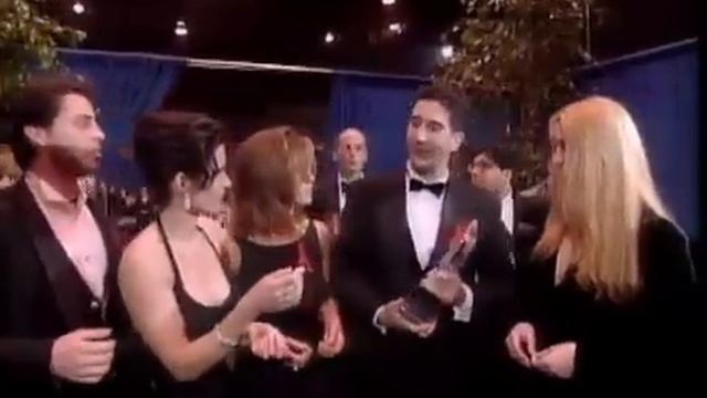 Cast of "Friends" at 1995 Peoples Choice Awards смотреть онлайн