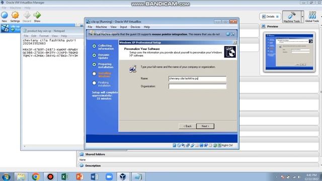Tutorial Install Windows XP , VirtualBox смотреть онлайн