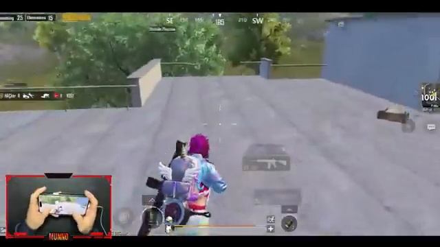 1vs4best fight scene in pubg mobile/bgmmi in iPhone 14 handcap смотреть онлайн
