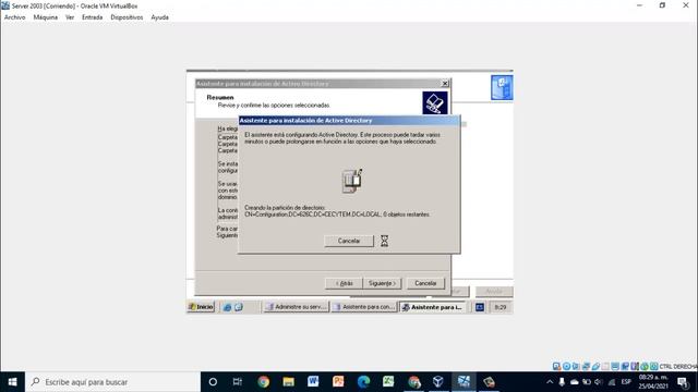 Instalación y configuración de Active Directory en Windows Server 2003 смотреть онлайн