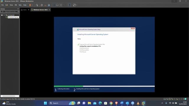 Installing Windows Server 2022 смотреть онлайн
