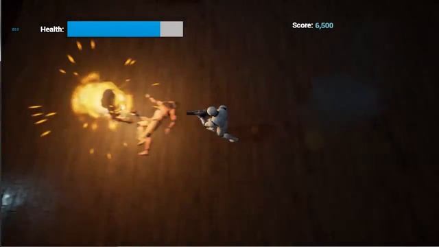 Twin Stick Shooter made with Unreal смотреть онлайн