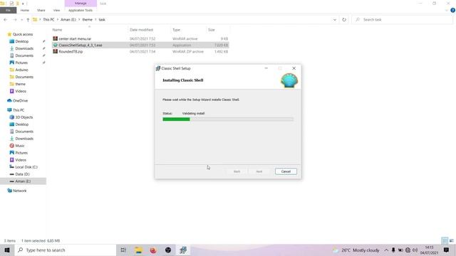 Tutorial : merubah tampilan windows 10 menjadi windows 11 смотреть онлайн