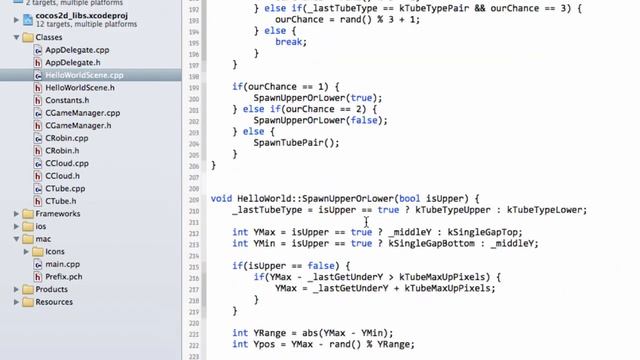 Simple Flappy Robin Cocos2dx v3 Android #12 Game Over Logic смотреть онлайн