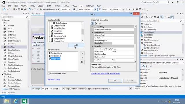 ASP.NET 4.5 Essential Skills Lesson 12-6: Create a Products page смотреть онлайн