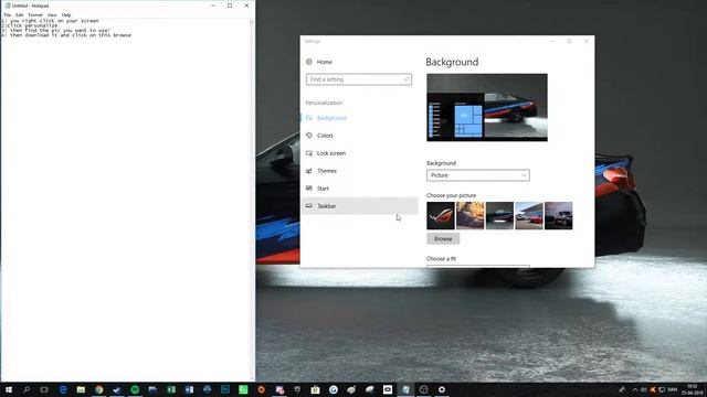 HOW TO GET 2 DIFFERENT WALLPAPERS ON YOUR SCREENS (Only windows 10)??? смотреть онлайн