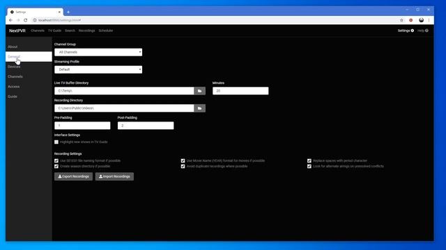NextPVR digital tuner setup смотреть онлайн