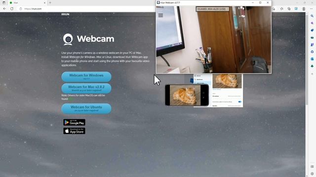将您手机的相机用作电脑的摄像头（PC或Mac）免费可靠 Iriun Webcam смотреть онлайн
