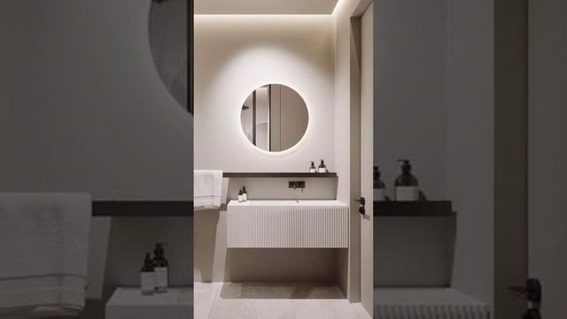 Modern design bathroom mirrors | Bathroom decoration ideas Part 3 смотреть онлайн