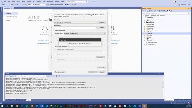 MVC 5 Hands on 4 Creating an app using DB First смотреть онлайн