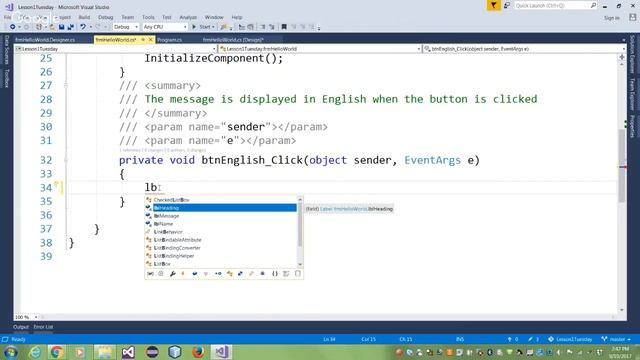 COMP1004-F2017-Tuesday-Lesson 2 смотреть онлайн