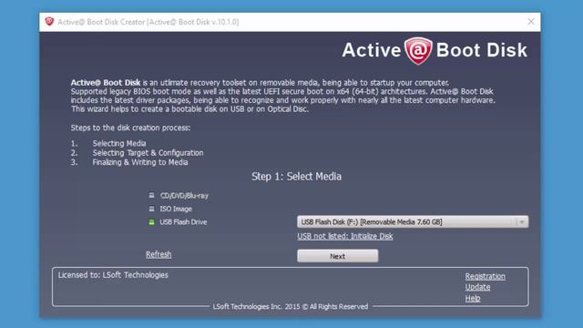 Active@ Boot Disk for Windows смотреть онлайн