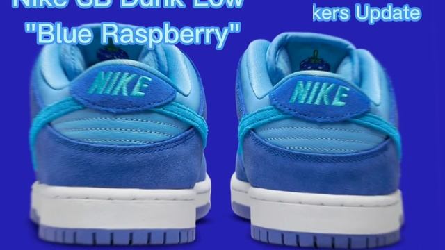 Nike SB Dunk Low "Blue Raspberry" - Detailed Look смотреть онлайн