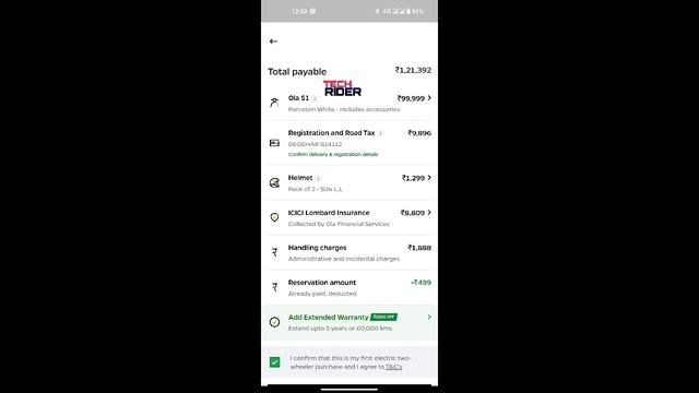 Ola S1 Purchase Window Open - All State On-Road Price , Subsidy , Registration fee &Road tax смотреть онлайн
