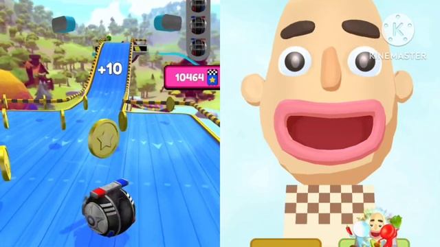 Going Balls Vs Sandwich Runner - All Level Gameplay Android,iOS - NEW MOD APK MEGA UPDATE GAMEPLAY