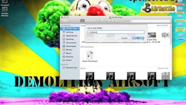 How to Get the Library on the Mac OS X Mountain Lion смотреть онлайн