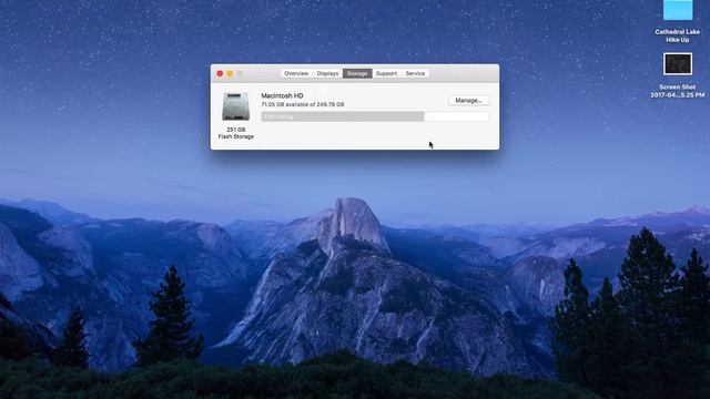 Check the storage space on your Mac смотреть онлайн