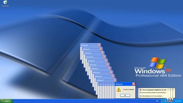windows xp crazy error 2 смотреть онлайн