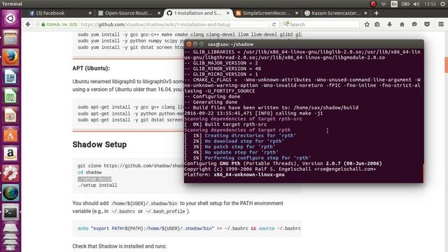 Shadow Network Simulator (Install and Open Program on Ubuntu ) смотреть онлайн