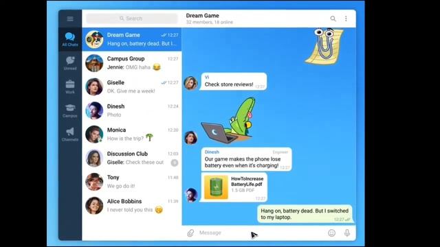 Telegram Tips and Tricks. смотреть онлайн