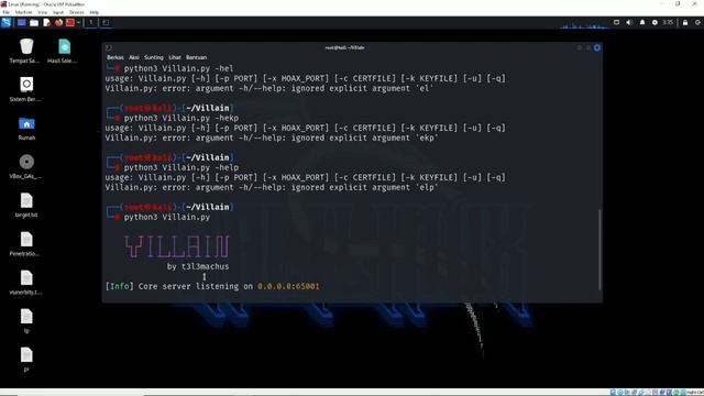 Remote Access Controller | Linux & Windows | VILLAIN TOOLS | Cyberlone Indonesia смотреть онлайн