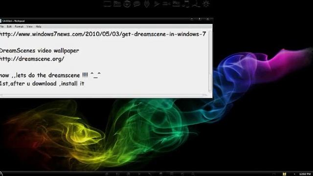 dreamscene desktop смотреть онлайн
