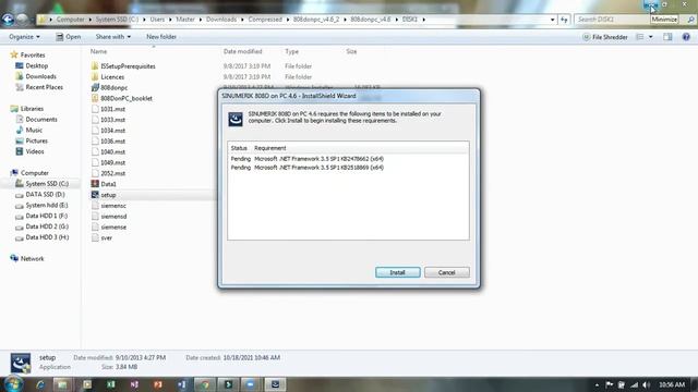 Cara install Sinumerik 808D | Siemens CNC Controller | Download net framework 3.5 sp1 смотреть онлайн