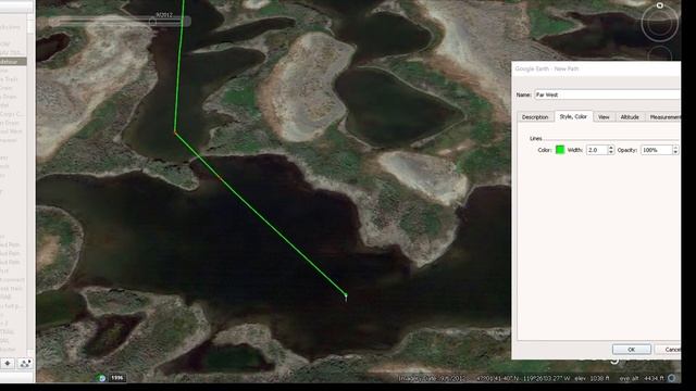 Using Paths in Google Earth смотреть онлайн