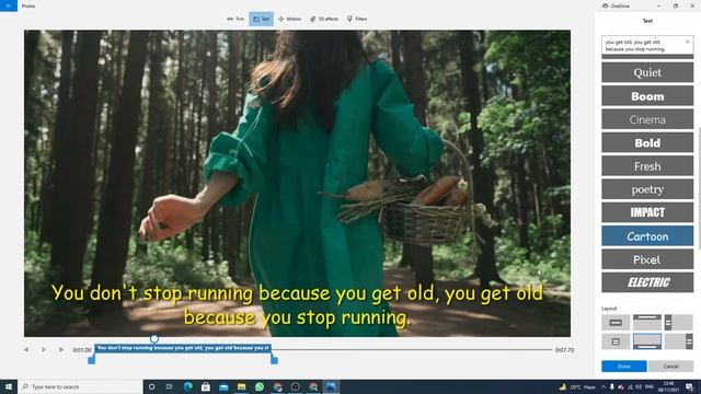 How to Add Multiple Text in Video Editor Windows 10 смотреть онлайн