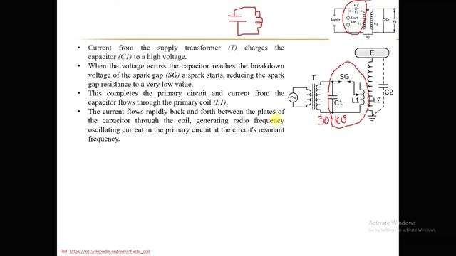 Generation of High Frequency High Voltage AC (TESLA COIL) смотреть онлайн