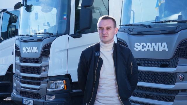 Зерновоз Scania G440 з напівпричепом Wielton