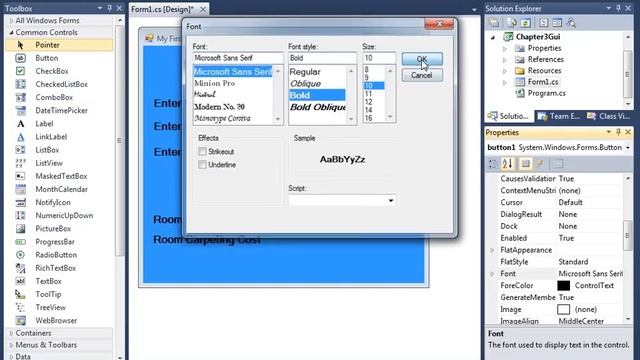 Visual Studio C# GUI Part 2 смотреть онлайн