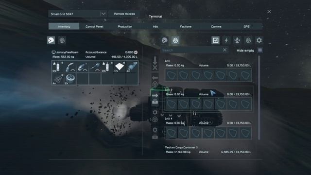 Space Engineers: Free Roaming - Episode 2 Picking up the pieces