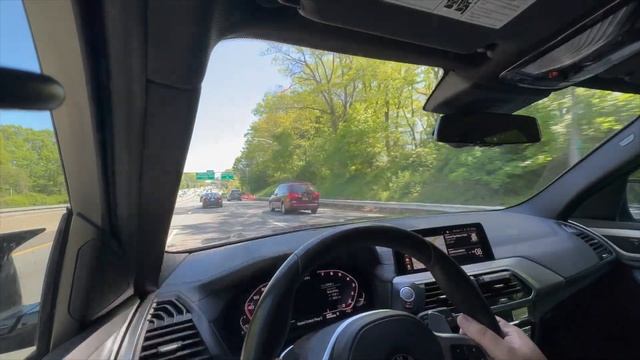 BMW X3 M40i HIGHWAY DRIVE POV смотреть онлайн