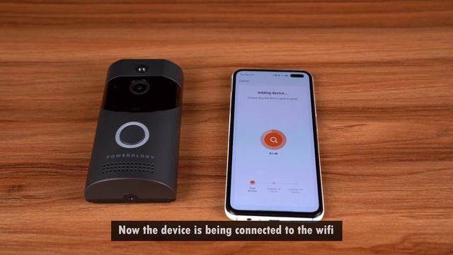 How to Connect Powerology Video Doorbell with your Smart Phone смотреть онлайн