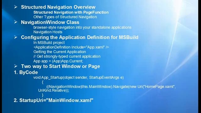 Windows Presentation Foudation WPF Day 2 смотреть онлайн