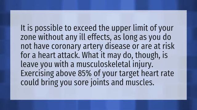 What happens if you exceed your max heart rate? смотреть онлайн