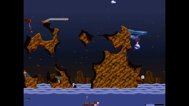 Worms Armageddon или Овцы, голуби, бананы смотреть онлайн