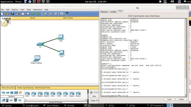 2 2 4 9 Packet Tracer Configuring Switch Port Security смотреть онлайн