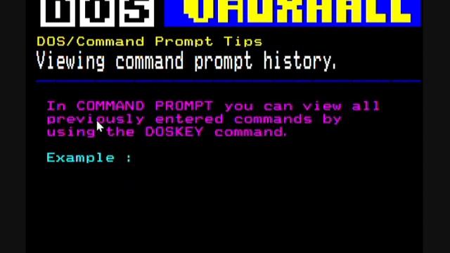 Windows/DOS - CMD Command Prompt - How to see command history смотреть онлайн