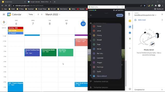 Tutorial Google Calendar 02 | Pengenalan Google Calendar ANDROID смотреть онлайн