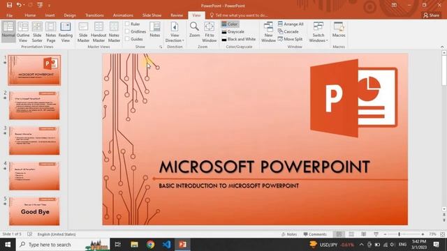 Microsoft PowerPoint | View Tab Complete | Hindi & Urdu смотреть онлайн