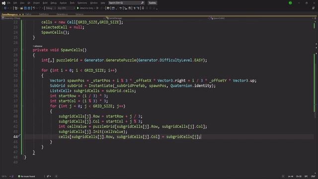 Unity Puzzle Game Tutorial for BEGINNERS - SUDOKU смотреть онлайн
