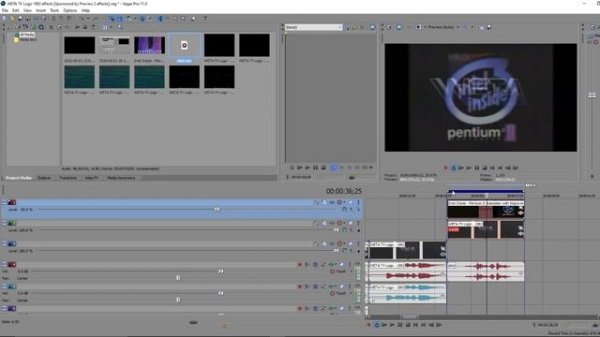 [Sony Vegas] How to make Preview 2 effects