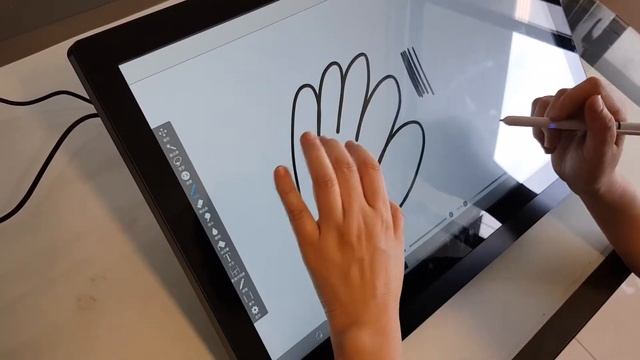 Android DrawingPAD with Pen and multi-touch смотреть онлайн