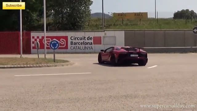 x7 Lamborghini Aventador LP750-4 SV смотреть онлайн