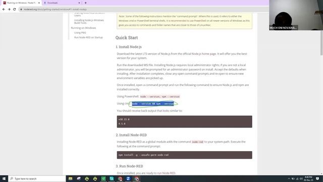 Install Node-red OS Windows смотреть онлайн